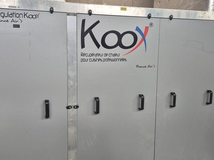 Caisson de ventilation avec récupérateur de chaleur